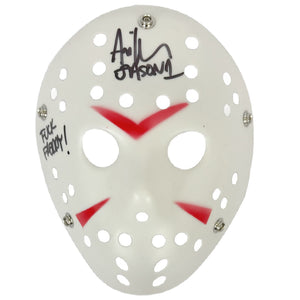 Ari Lehman autographed signed inscribed mask Jason Voorhees JSA Friday the 13th