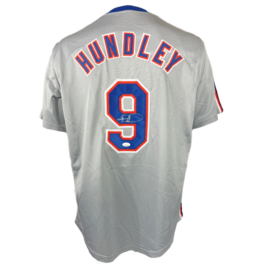 TODD HUNDLEY AUTOGRAPHED SIGNED CUSTOM GREY RPO STYLE JERSEY