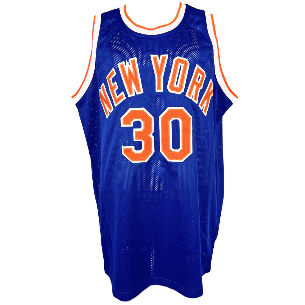 Bernard King inscribed signed STAT professional jersey BAS COA