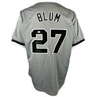 Geoff Blum autographed signed inscribed professional jersey JSA COA