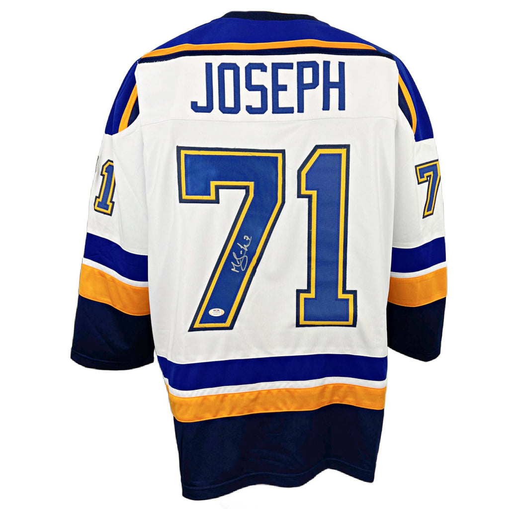 Mathieu Joseph autographed signed professional jersey JSA COA