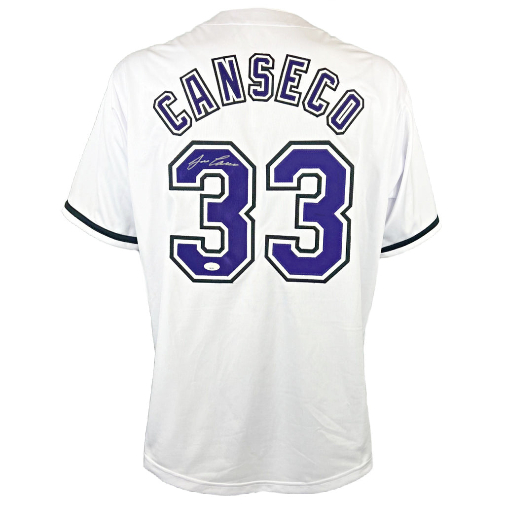 Jose Canseco autographed signed professional jersey MLB JSA COA