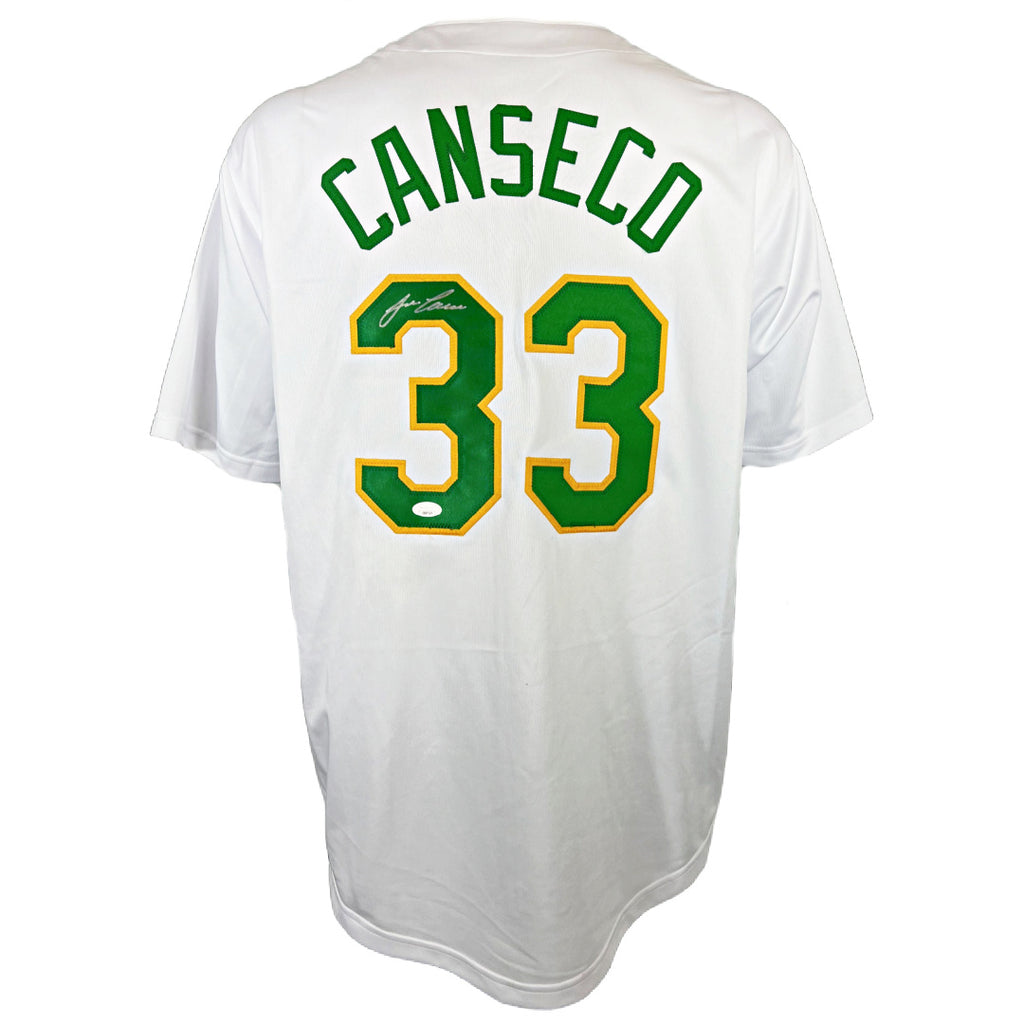 Jose Canseco autographed signed professional jersey JSA COA