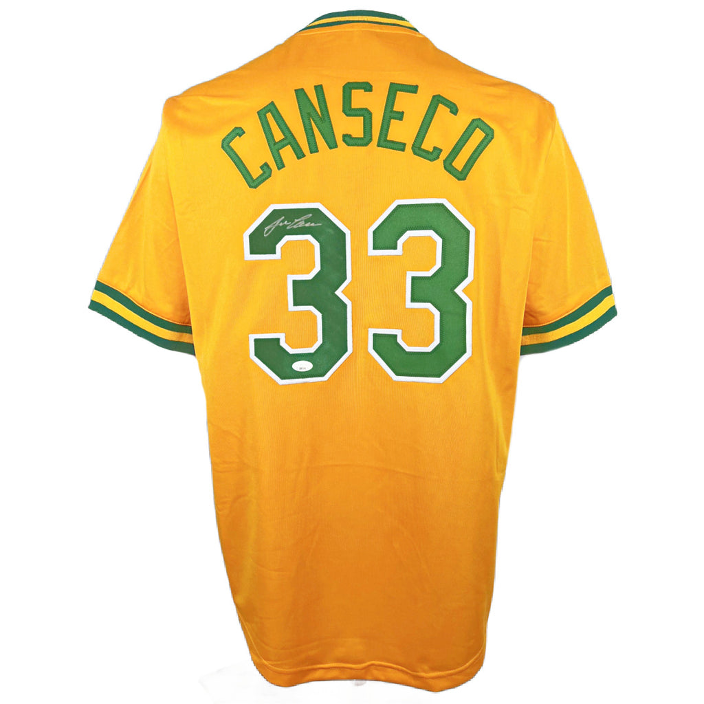 Jose Canseco autographed signed professional jersey JSA COA