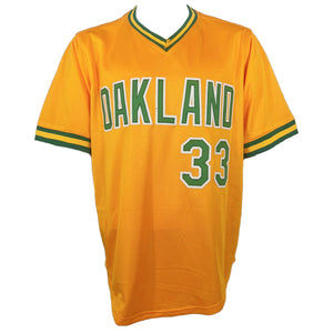 Jose Canseco autographed signed professional jersey JSA COA