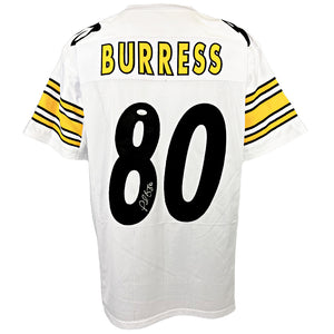 Plaxico Burress autographed signed professional  jersey NFL JSA COA