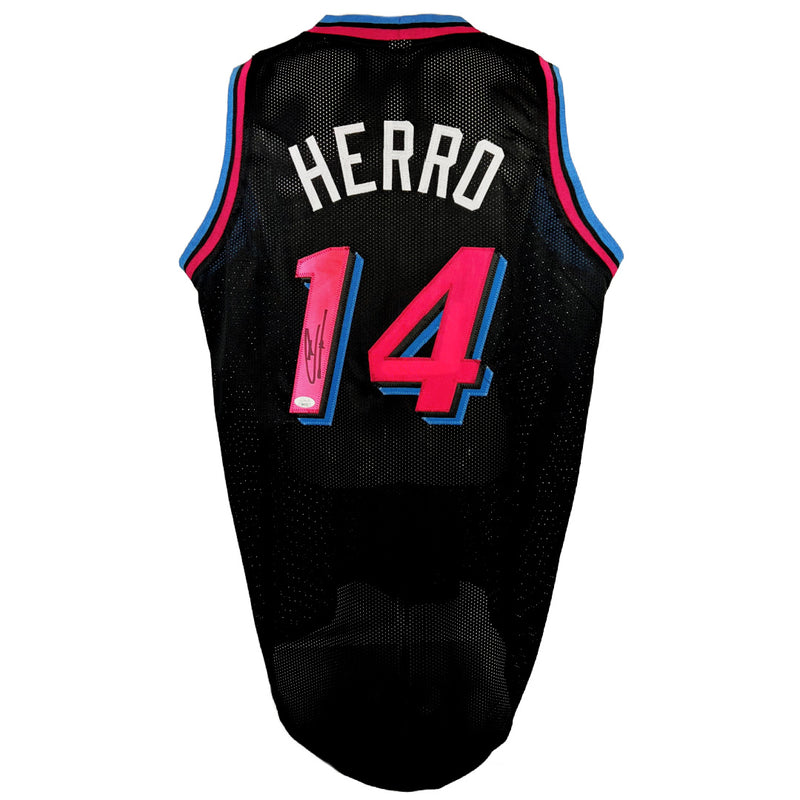 Tyler Herro autographed signed professional jersey JSA COA