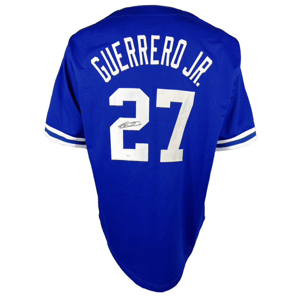 Vladimir Guerrero Jr. autographed signed jersey Toronto Blue Jays JSA COA