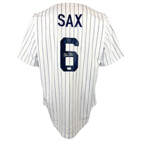 Steve Sax autographed signed professional jersey JSA COA