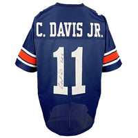 Chris Davis Jr autographed signed inscribed college jersey JSA COA