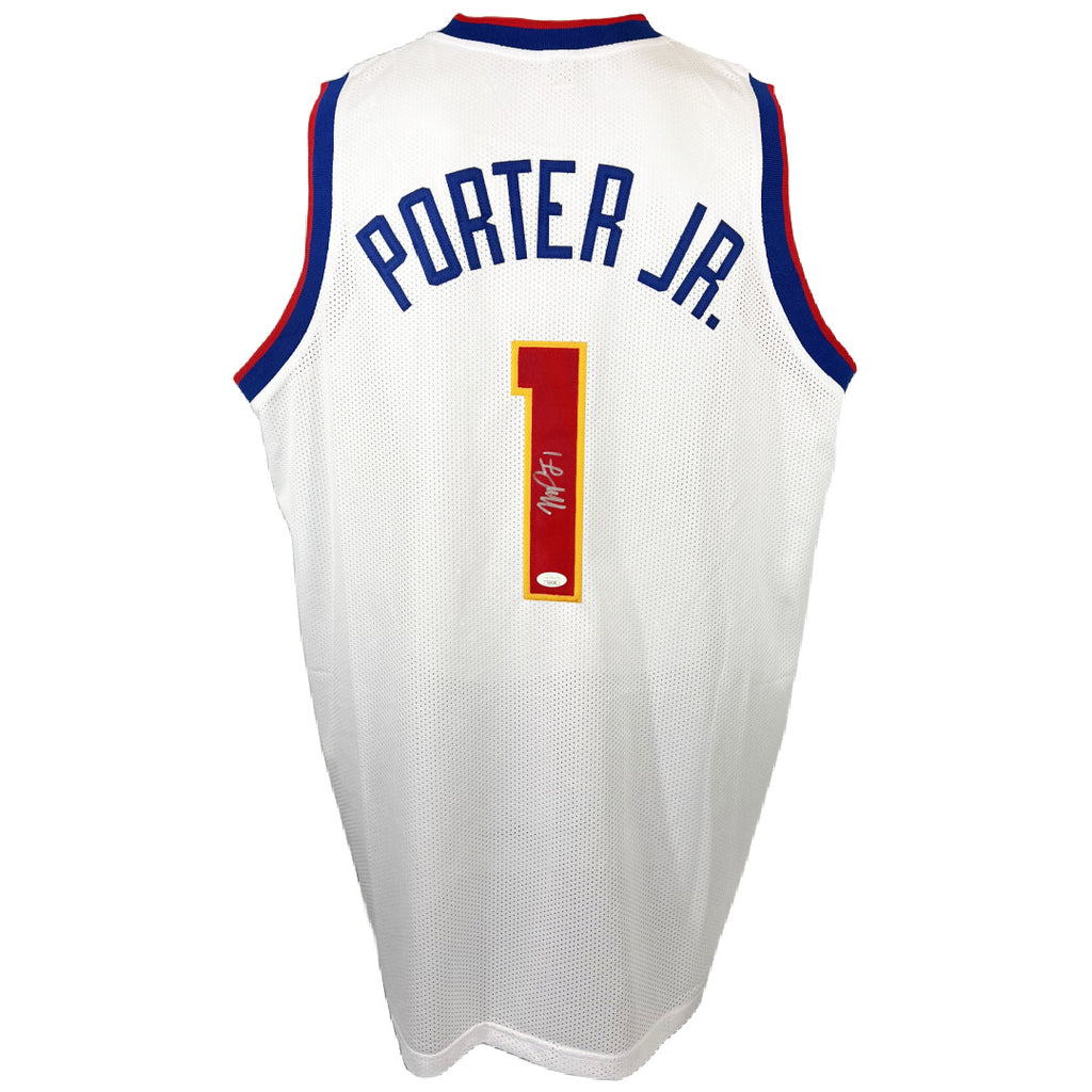 Michael Porter Jr. autographed signed professional jersey JSA COA