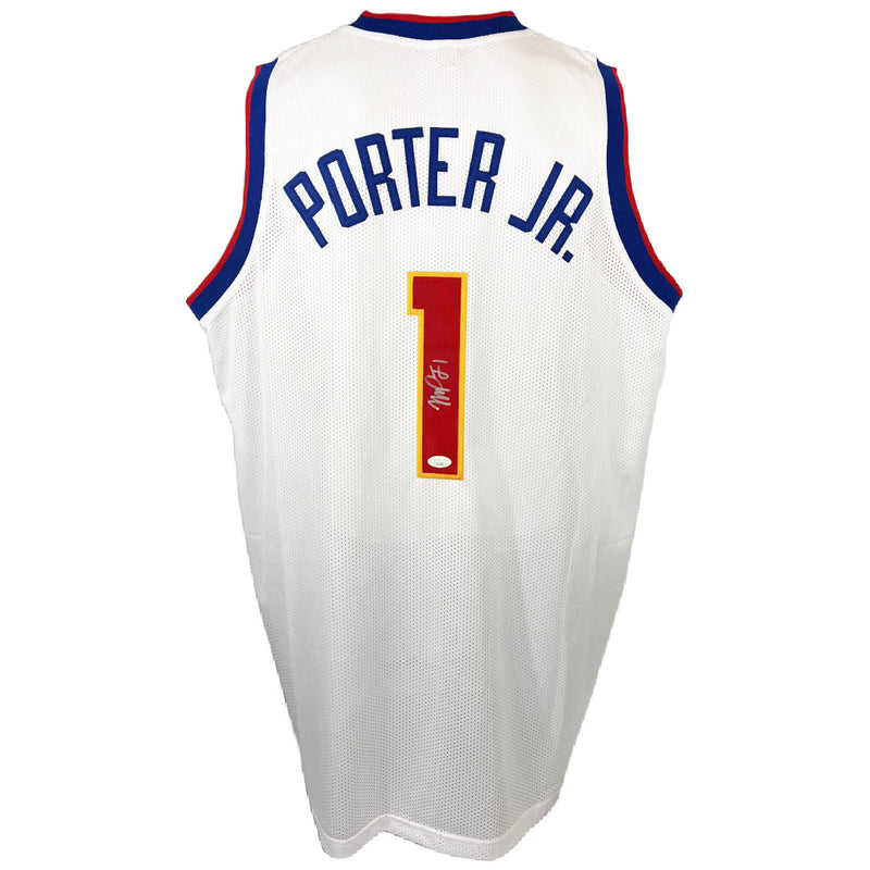 Michael Porter Jr. autographed signed professional jersey JSA COA