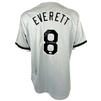 Carl Everett autographed signed inscribed jersey MLB Chicago White Sox JSA COA