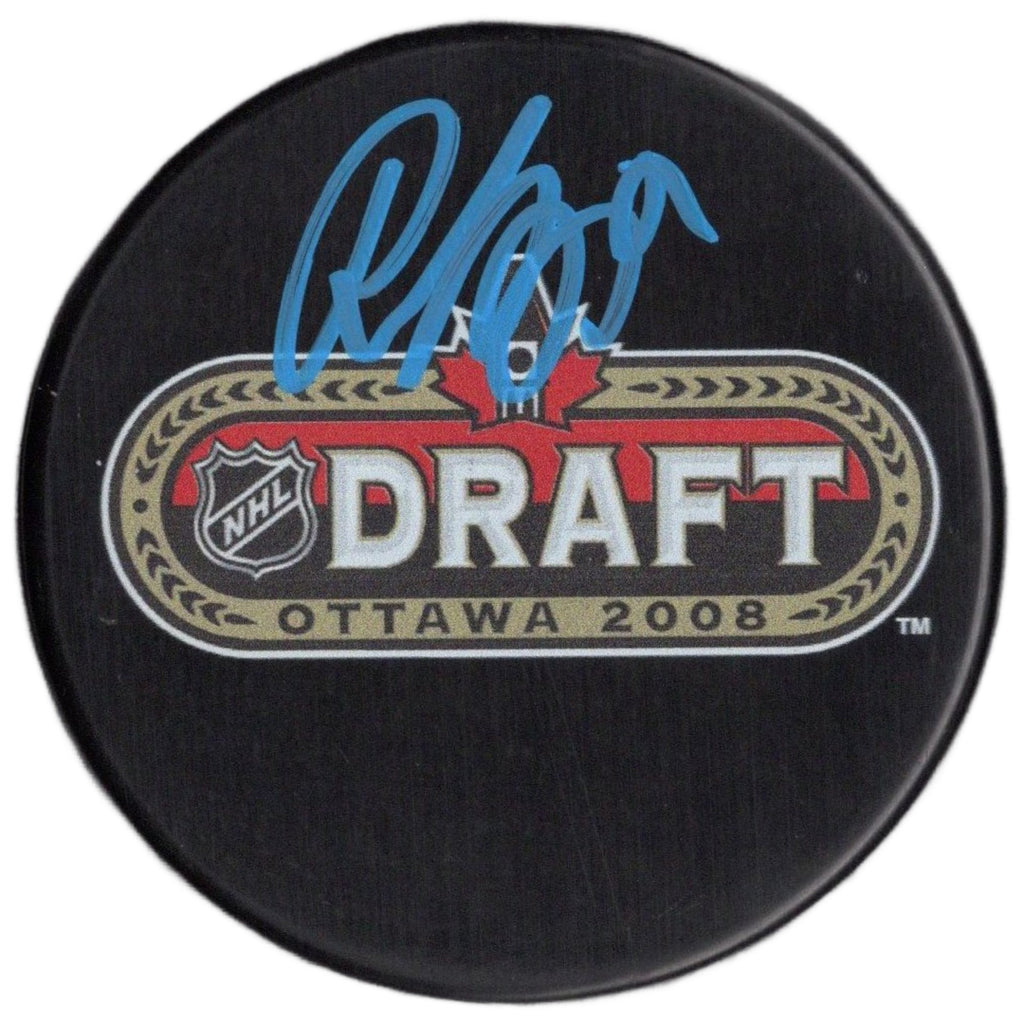 Roman Josi autographed signed Draft puck NHL Nashville Predators JSA COA