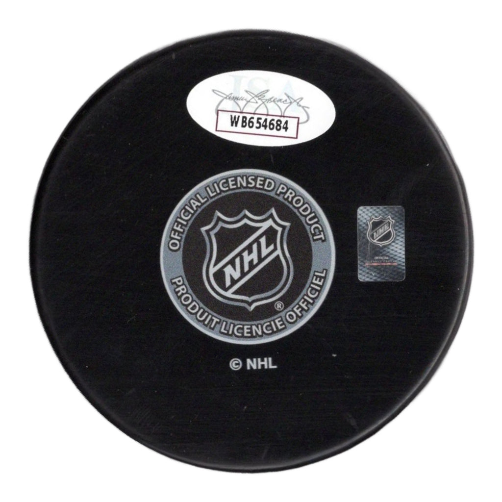 Roman Josi inscribed signed puck NHL Nashville Predators JSA COA