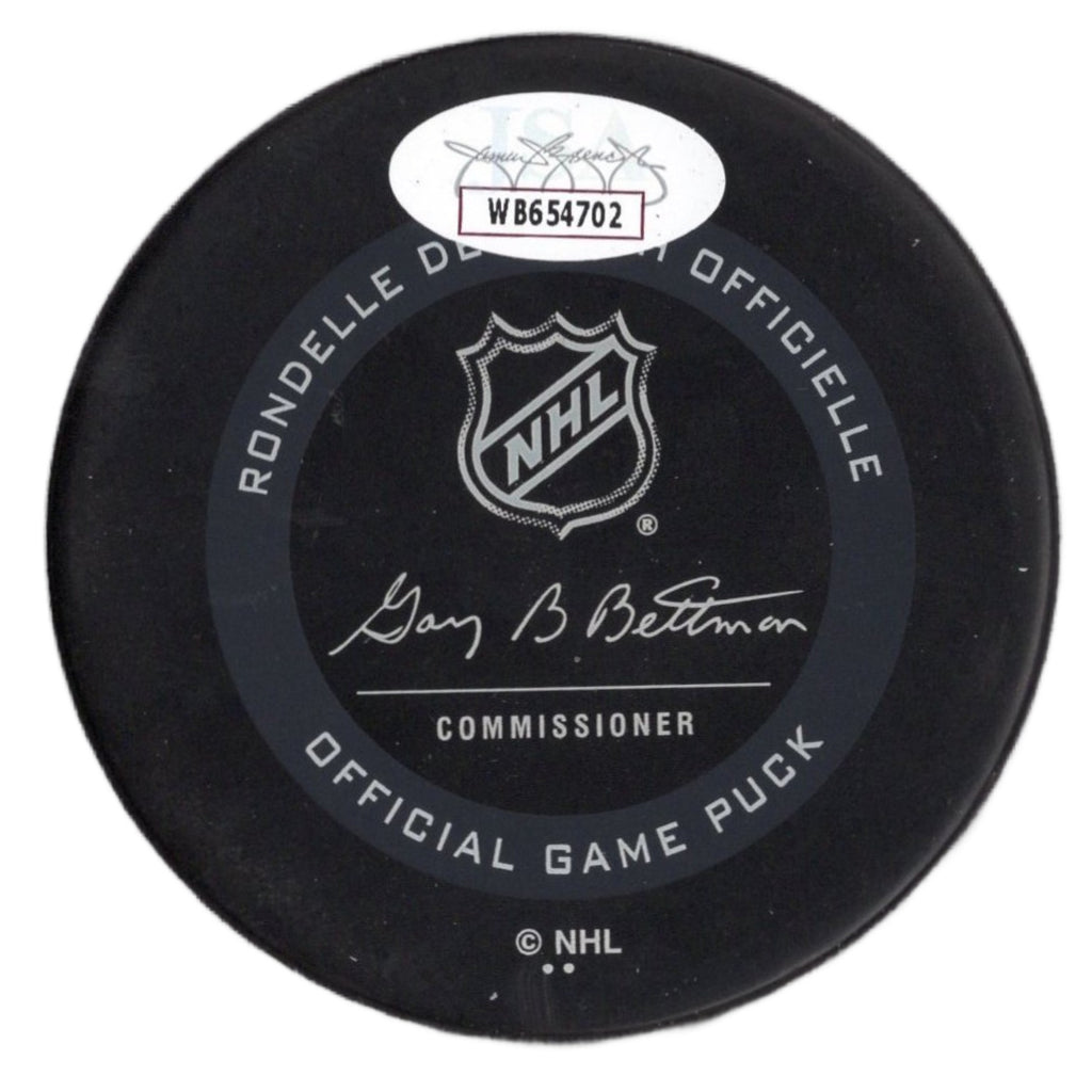 Roman Josi autographed signed Official Game puck NHL Nashville Predators JSA COA