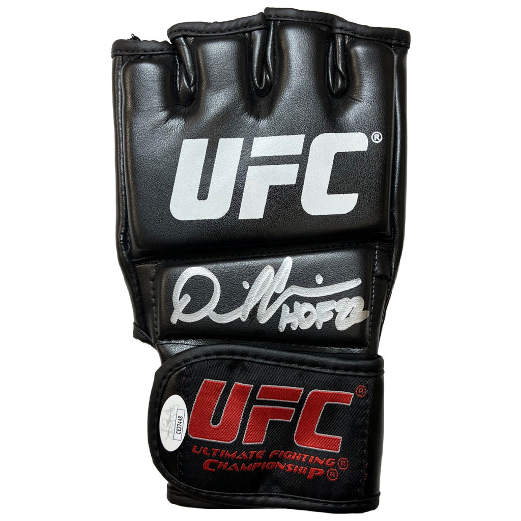 Daniel Cormier inscribed signed glove UFC JSA COA