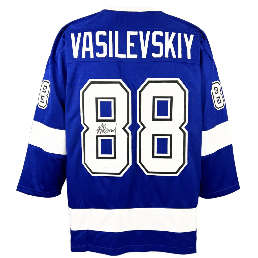 Andrei Vasilevskiy signed autographed jersey NHL Tampa Bay Lightning JSA COA