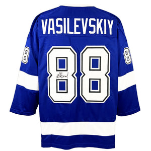 Andrei Vasilevskiy signed autographed jersey NHL Tampa Bay Lightning JSA COA