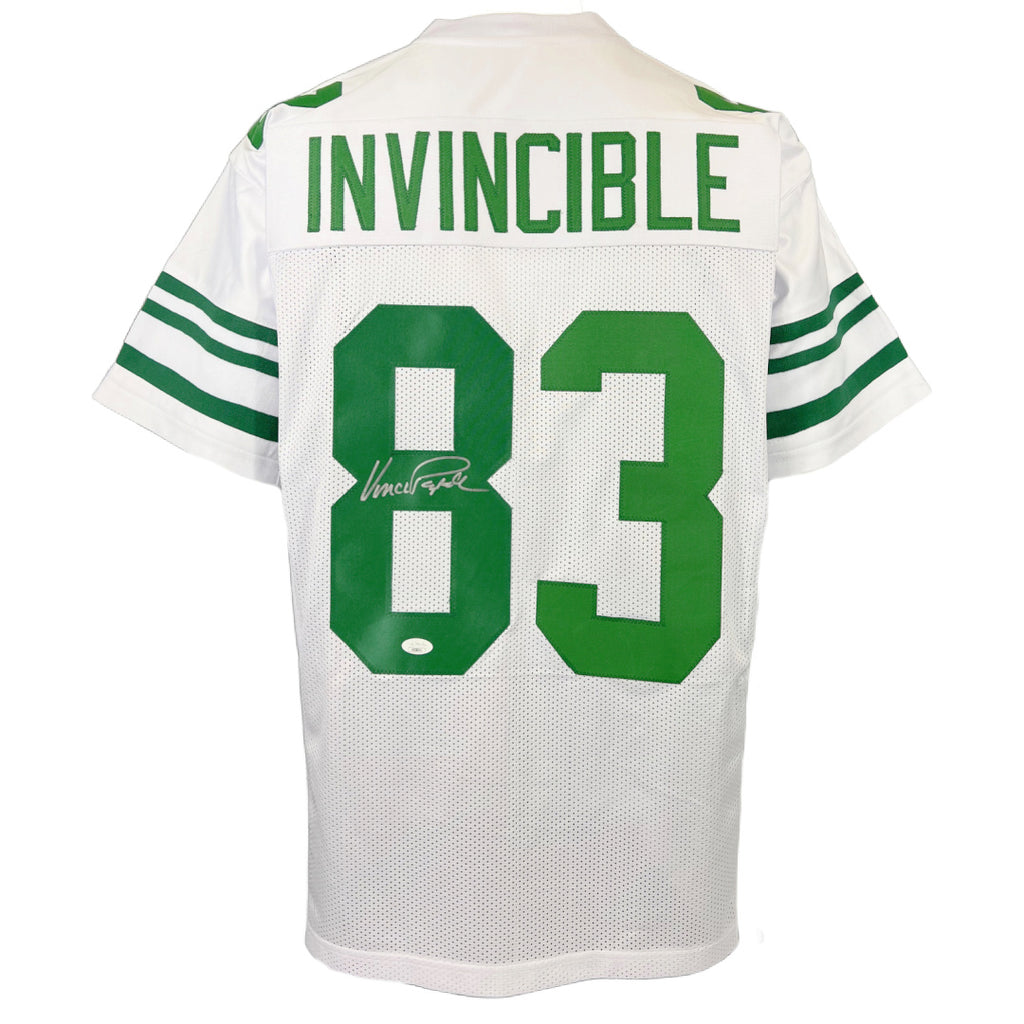 Vince Papale autographed signed jersey NFL Philadelphia Eagles JSA COA
