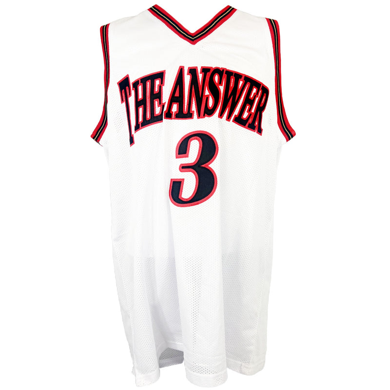 Allen Iverson autographed signed jersey NBA Philadelphia 76ers JSA COA