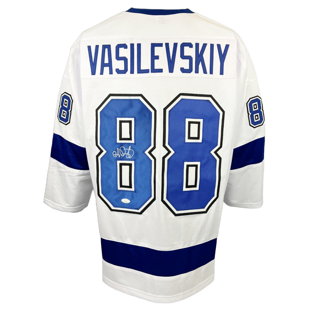 Andrei Vasilevskiy signed autographed jersey NHL Tampa Bay Lightning JSA COA