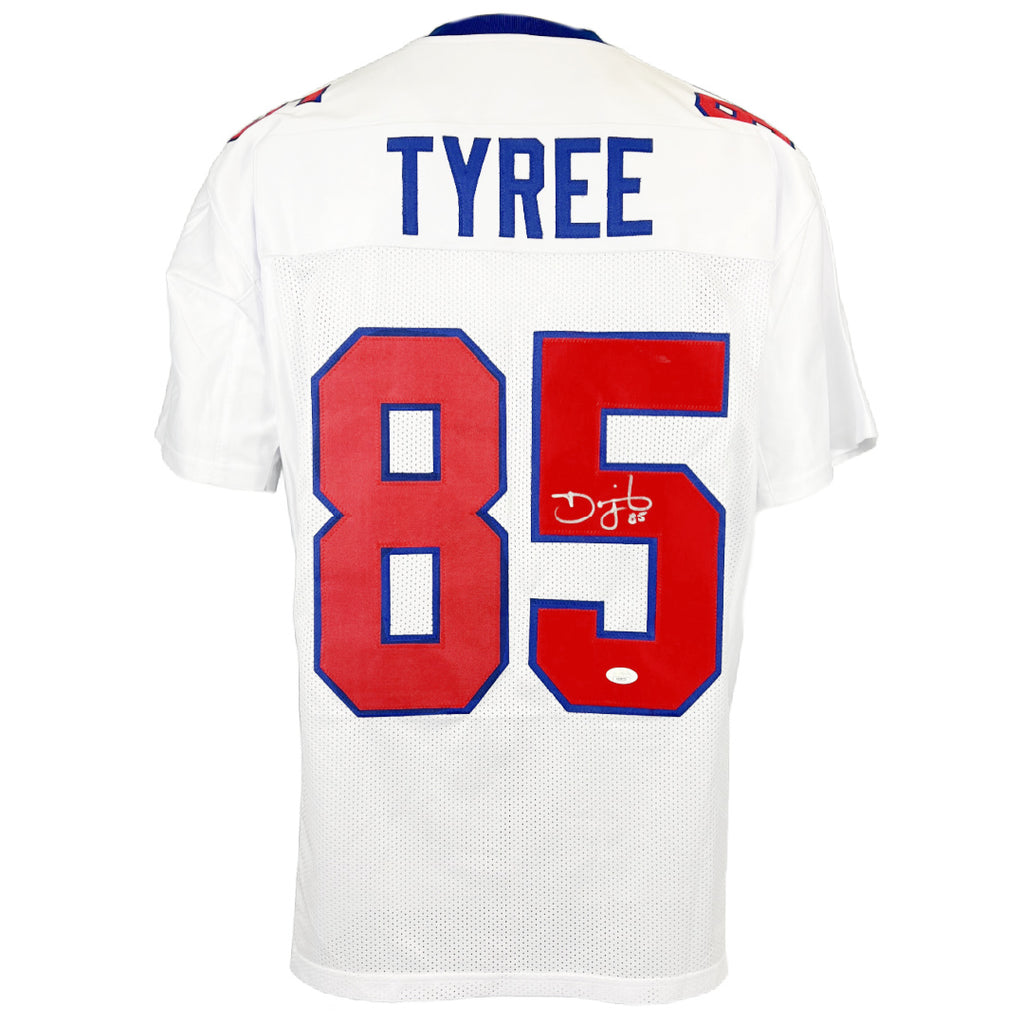 David Tyree autographed signed jersey NFL New York Giants JSA COA