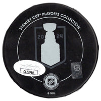 Jonah Gadjovich autographed signed Stanley Cup puck NHL Florida Panthers JSA