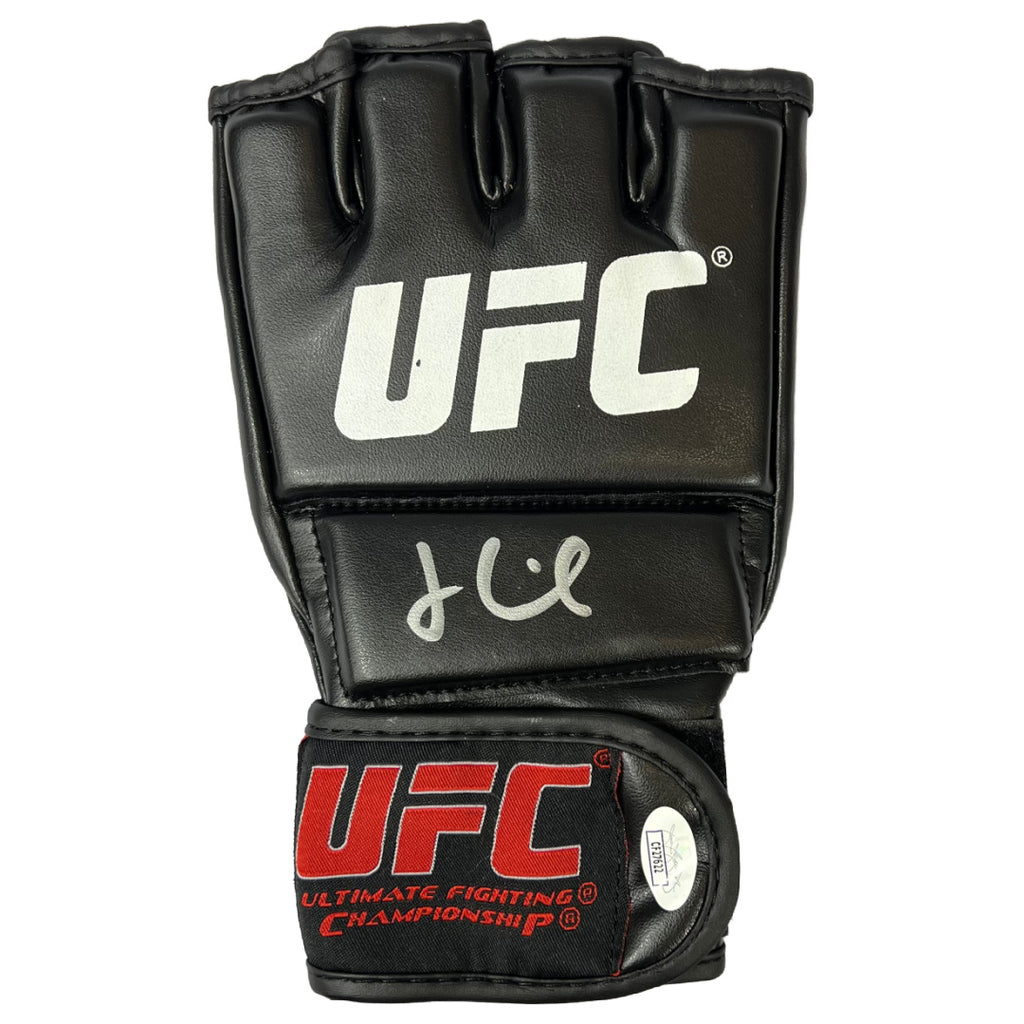 Jon Anik autographed signed glove UFC JSA COA Daniel Cormier