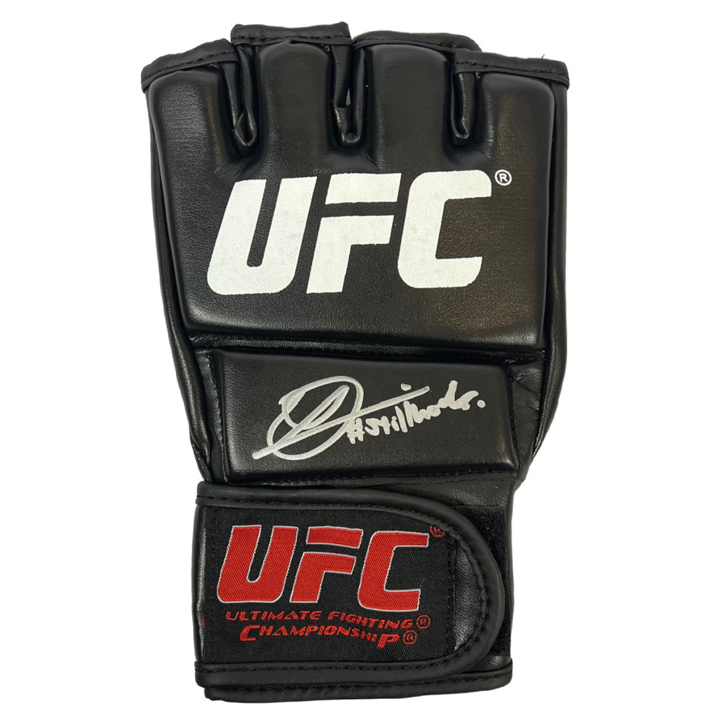 Dricus Du Plessis autographed signed inscribed glove UFC JSA COA Stillknocks
