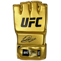 Dricus Du Plessis autographed signed inscribed gold glove UFC JSA Stillknocks