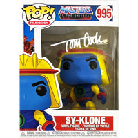 Tom Cook autographed signed Funko Pop JSA Masters of the Universe Sy-Klone