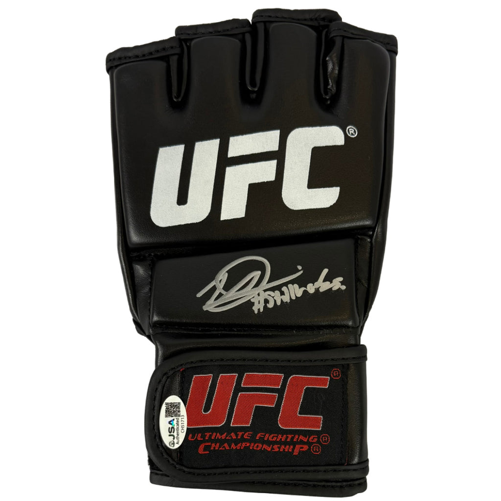 Dricus Du Plessis autographed signed inscribed glove UFC JSA COA Stillknocks