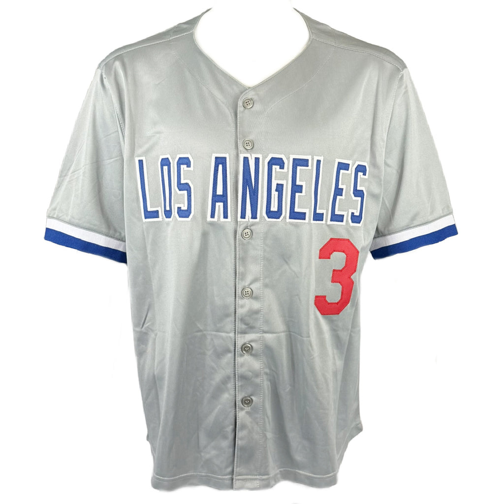 STEVE SAX SIGNED AUTOGRAPHED INSCRIBED GREY PRO STYLE JERSEY JSA COA