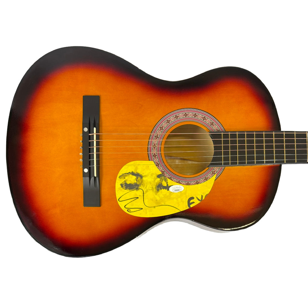 Ed Sheeran autographed signed Custom Acoustic Guitar JSA
