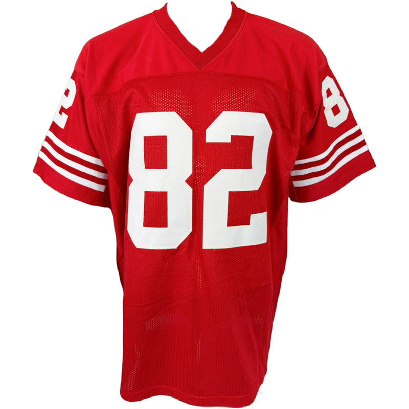 JOHN TAYLOR AUTOGRAPHED SIGNED CUSTOM RED PRO STYLE JERSERY JSA COA