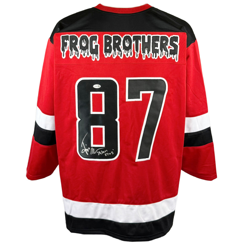 Jamison Newlander signed inscribed jersey Alan Frog JSA COA The Lost Boys