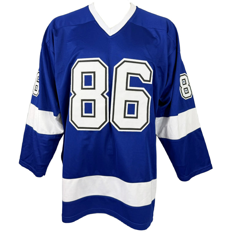 NIKITA KUCHEROV AUTOOGRAPHED SIGNED INSCRIBED CUSTOM BLUE PRO STYLE JERSEY JSA COA