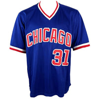 FERGIE JENKINS AUTOGRAPHED SIGNED CUSTOM BLUE PRO STYLE JERSEY BAS