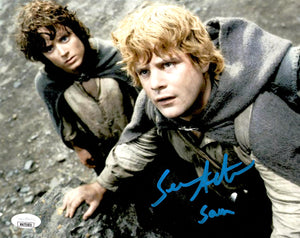 Sean Astin autographed signed inscribed 8x10 photo JSA COA Lord of the rings Sam