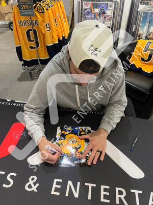 Roman Josi autograph signed funko pop #78 Nashville Predators JSA