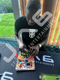 Plaxico Burress autographed signed 8x10 photo NFL New York Giants JSA COA