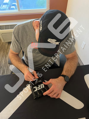 Forrest Griffin autographed signed glove UFC JSA COA