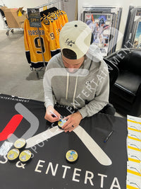 Roman Josi autographed signed Retro Reverse puck NHL Nashville Predators JSA COA