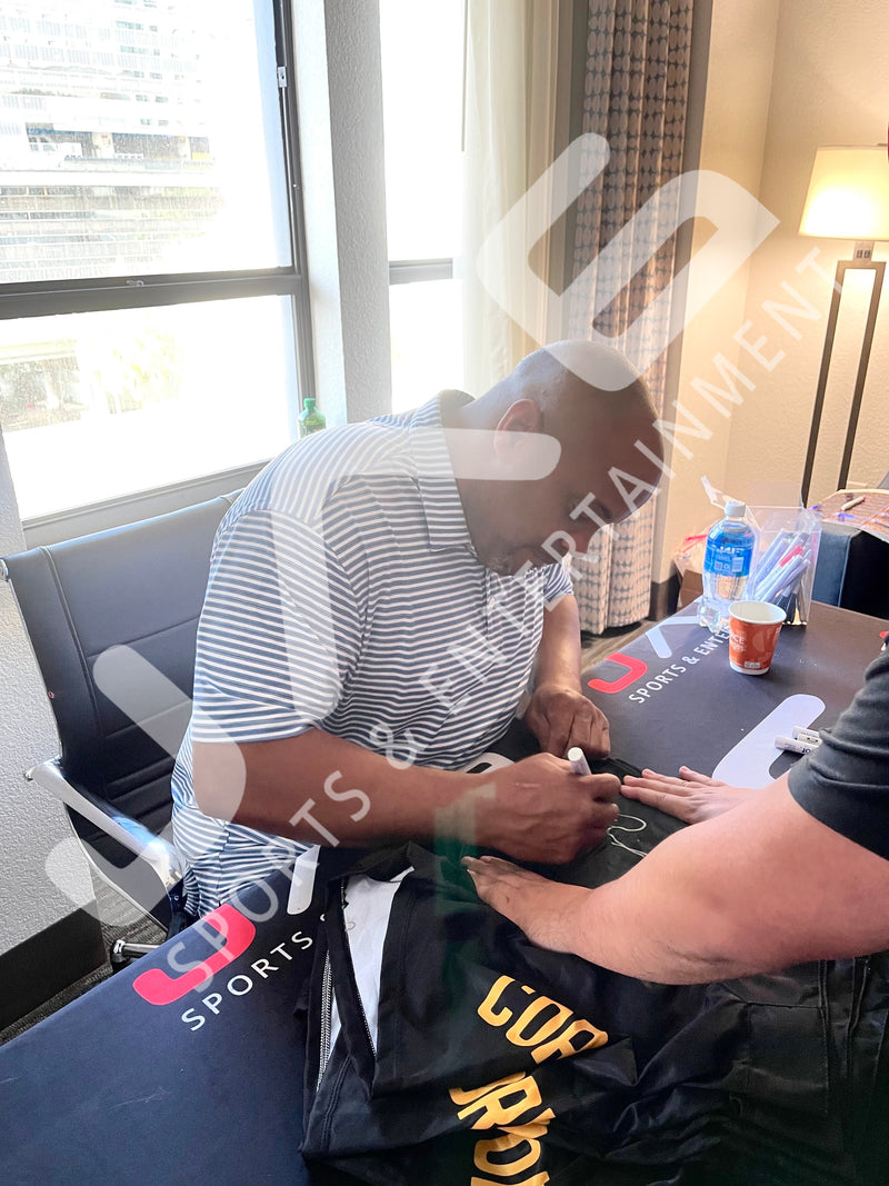 Daniel Cormier autographed signed shorts UFC JSA COA