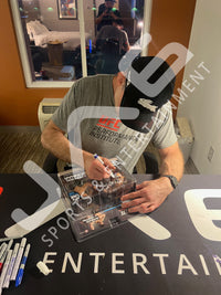 Forrest Griffin triple inscribed signed figure UFC JSA COA