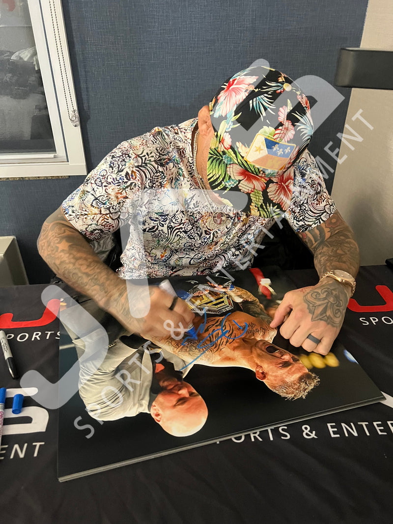 Dustin Autograph Dustin Poirier autographed signed inscribed 16x20 photo UFC JSA COA Th ...