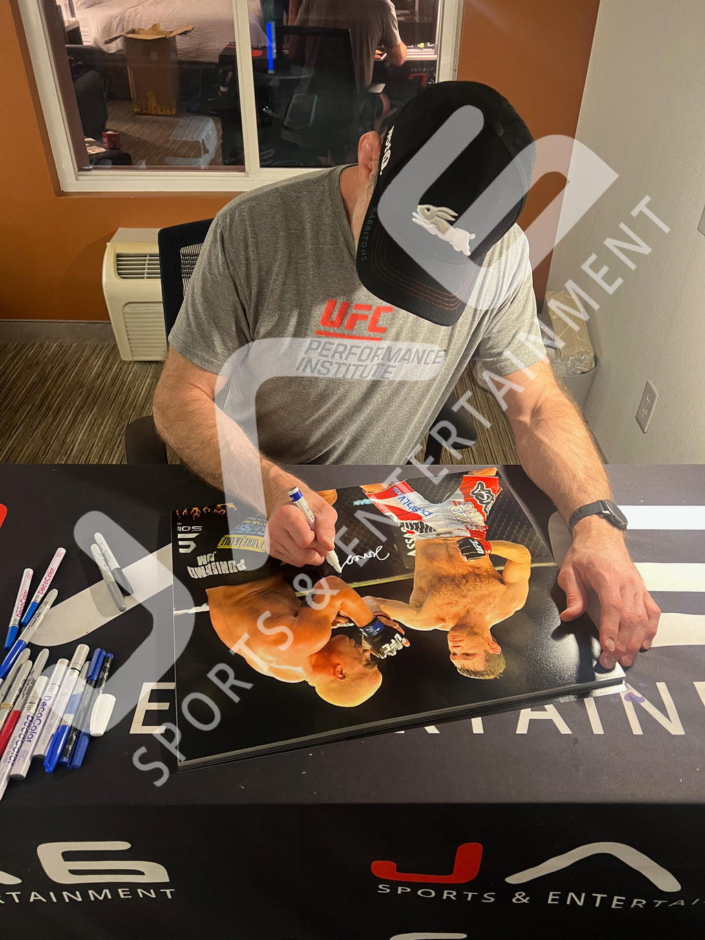 Forrest Griffin inscribed signed 16x20 photo UFC JSA COA