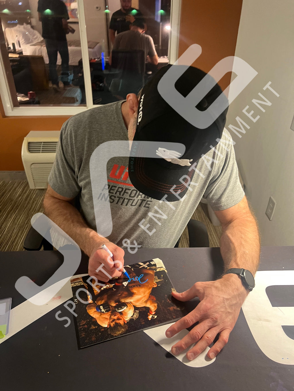 Forrest Griffin autographed signed 8x10 photo UFC JSA COA Rampage Jackson