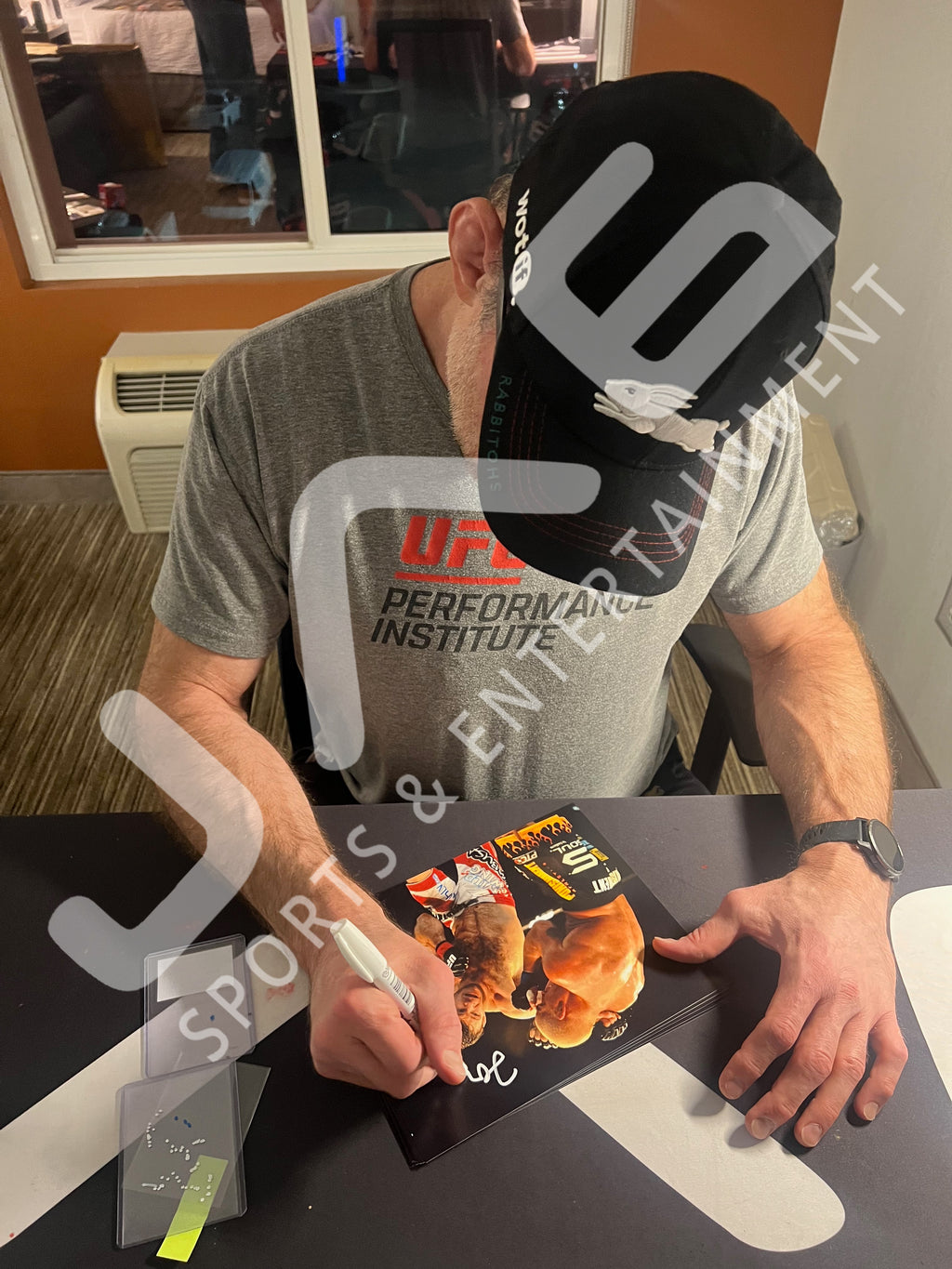 Forrest Griffin autographed signed 8x10 photo UFC JSA COA Chael Sonnen